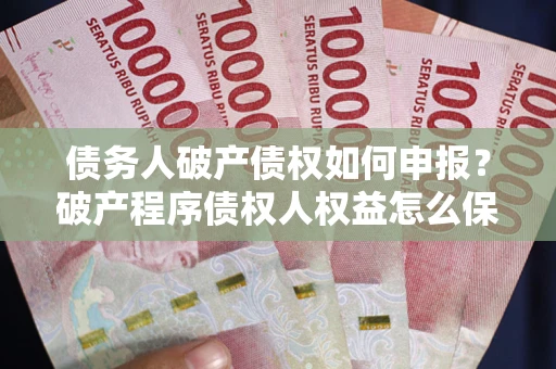 武汉债务人破产债权如何申报？破产程序债权人权益怎么保障？