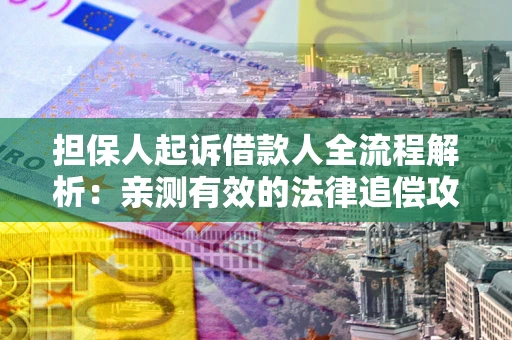 武汉担保人起诉借款人全流程解析：亲测有效的法律追偿攻略