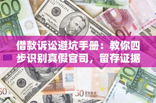 武汉借款诉讼避坑手册：教你四步识别真假官司，留存证据不踩雷