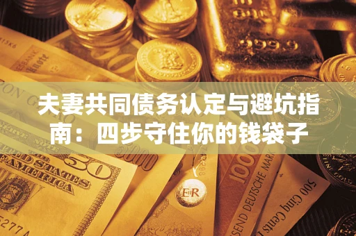 武汉夫妻共同债务认定与避坑指南：四步守住你的钱袋子