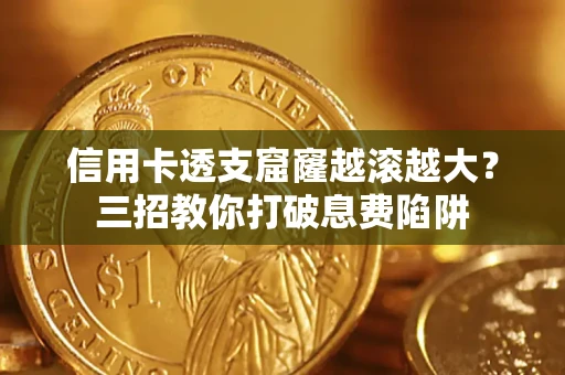 武汉信用卡透支窟窿越滚越大？三招教你打破息费陷阱