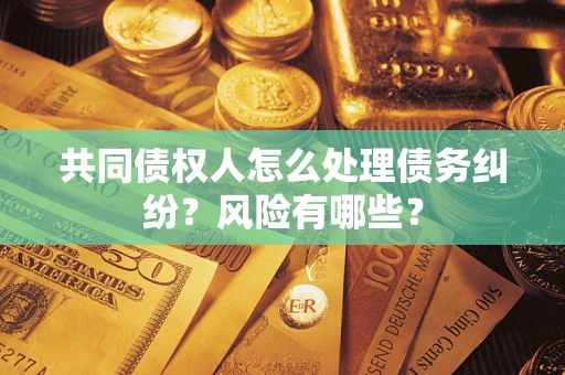 武汉共同债权人怎么处理债务纠纷？风险有哪些？