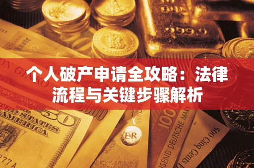 武汉个人破产申请全攻略：法律流程与关键步骤解析