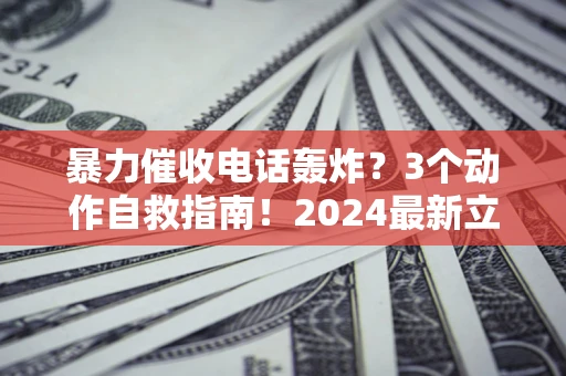 武汉暴力催收电话轰炸？3个动作自救指南！2024最新立案标准全解析
