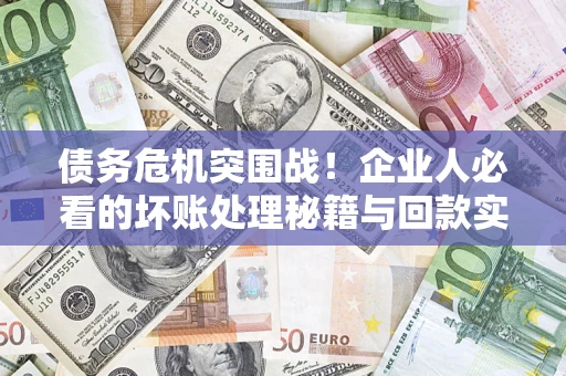 武汉债务危机突围战！企业人必看的坏账处理秘籍与回款实战指南